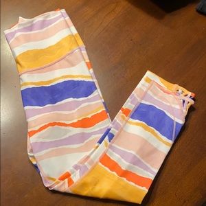 Lululemon training pants.